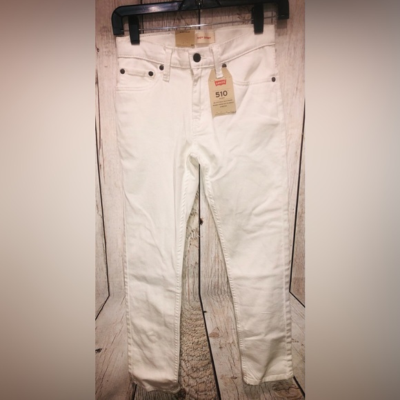 Levis 510 Denim - LEVIS 510 Skinny 12 Reg 26 X 26 Women Jeans Adjust Waist/Skinny Hip-AnkleStretch